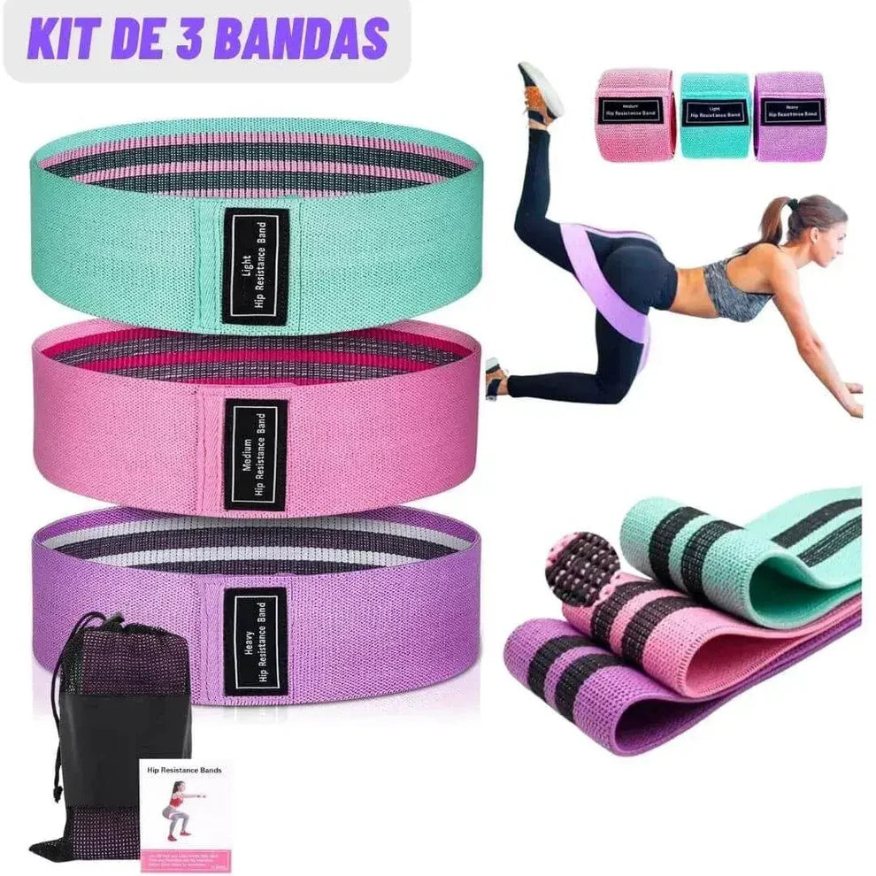 FitBand™ | Kit de bandas elásticas PREMIUM