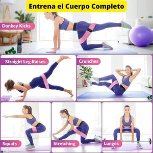 FitBand™ | Kit de bandas elásticas PREMIUM
